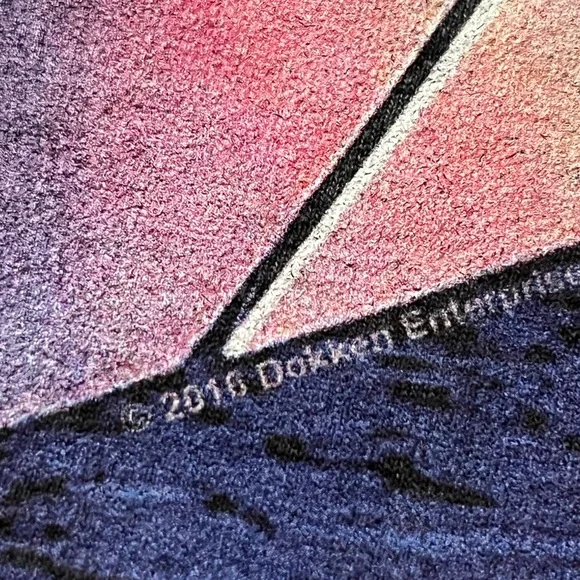 🎸 '16 Dokken Band Tooth & Nail Graphic Studio Album 1984 Unworn Thick Cotton Tee - Picture 3 of 12